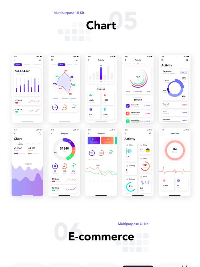 9类90页设置，菜单，社交，搜索等sketch，xd，figma源文件（无演示图）