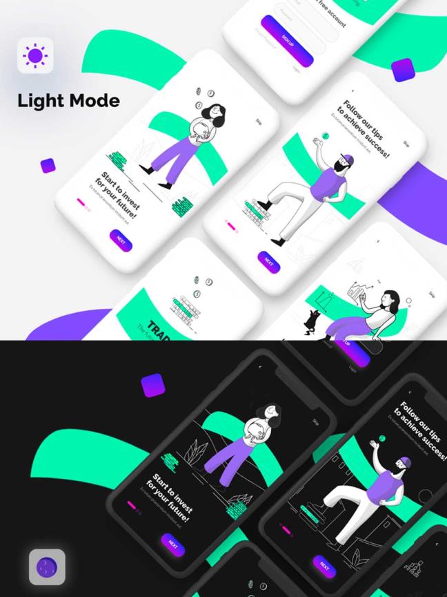 互联网金融，区块链，比特币UI资源xd、figma、sketch源文件