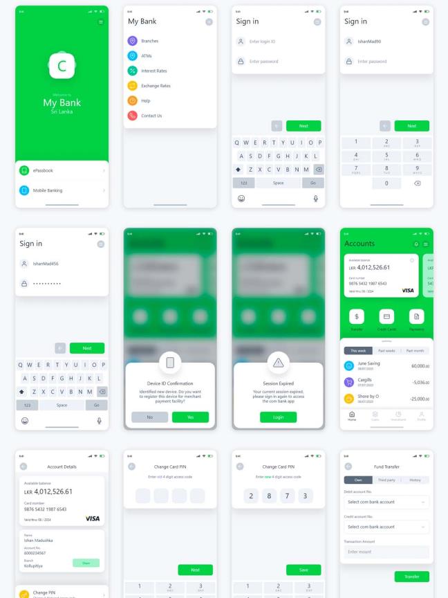 超完整金融理财银行APP UI资源下载，银行app UI素材下载，金融appUI源文件xd源文件