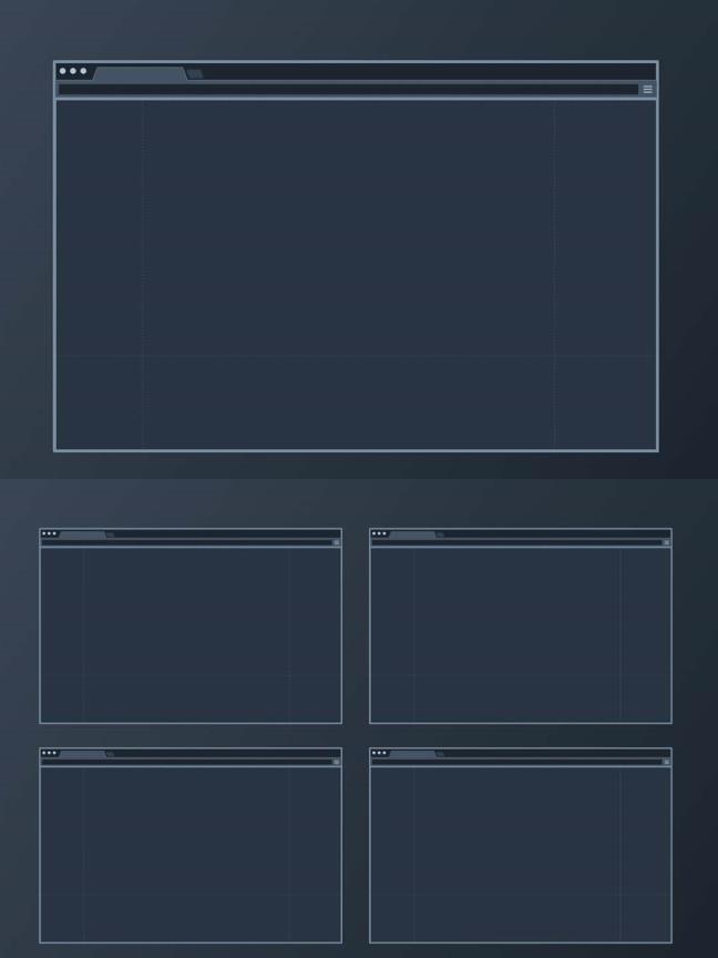 UI全平台线框图模板源文件下载，sketch源文件下载