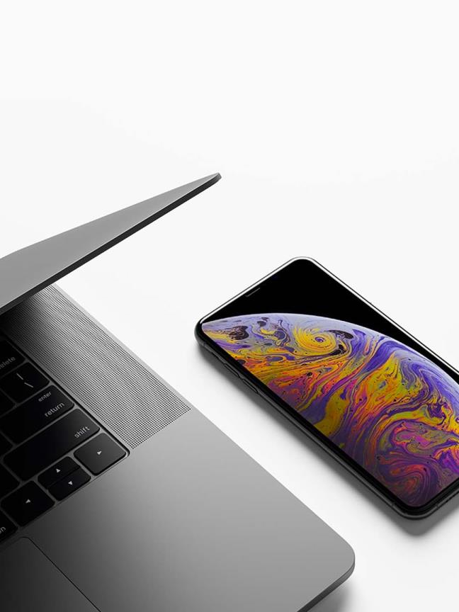 iPhone XS Max 样机模板，iPhone XS Max Mockup psd源文件