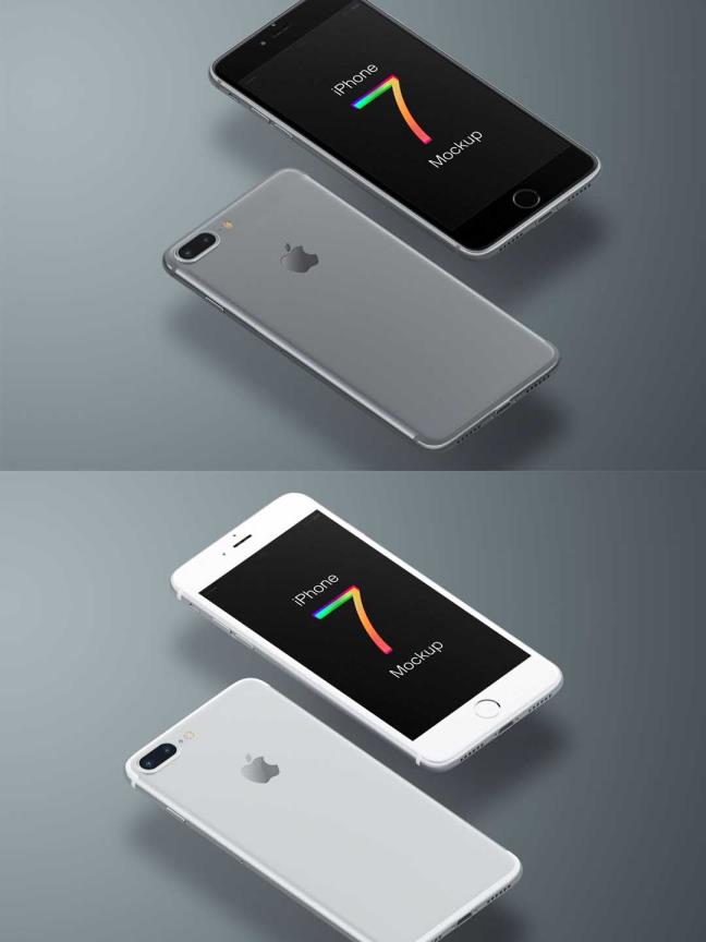 iPhone7苹果7样机，psd和sketch格式