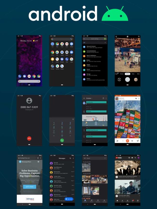 安卓Android 10 UI Kit Sketch Resource源文件