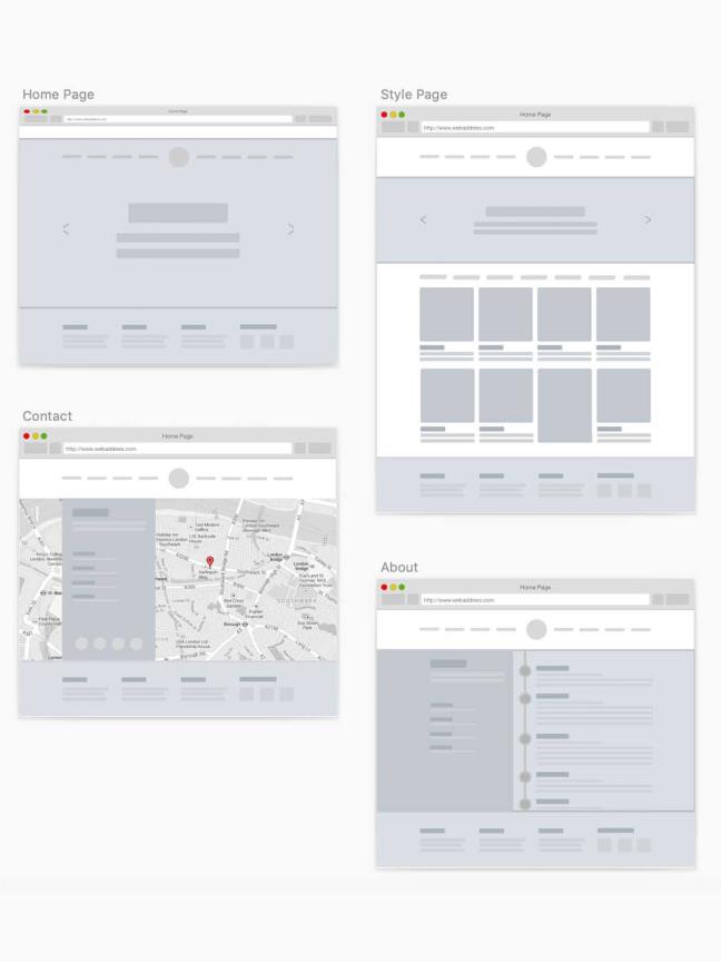 企业网站，集团网站设计，低保真原型图sketch源文件