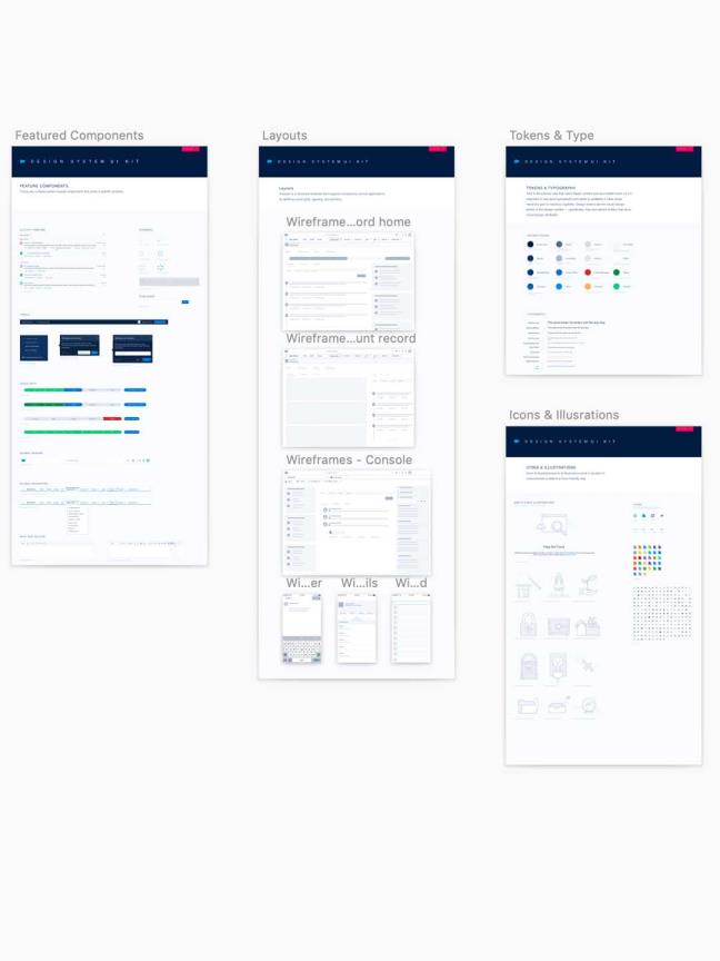 app,企业类网站线框图，原型图组件sketch源文件分享