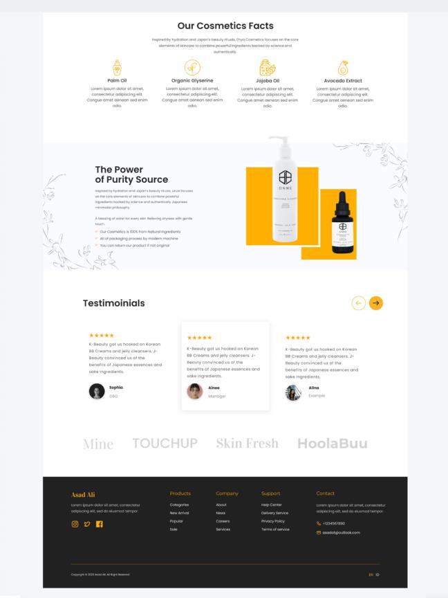 企业网站首页设计 | 官网网页设计Figma源文件