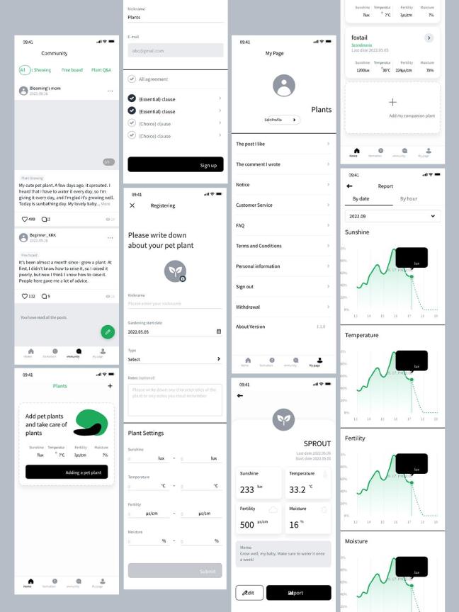 高保真UI设计原型图 | 蓝牙APP界面xd设计源文件