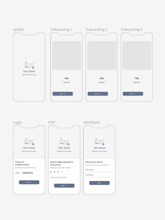 一套云网盘App UI设计+线框图+原型图格式:figma,xd,sketch