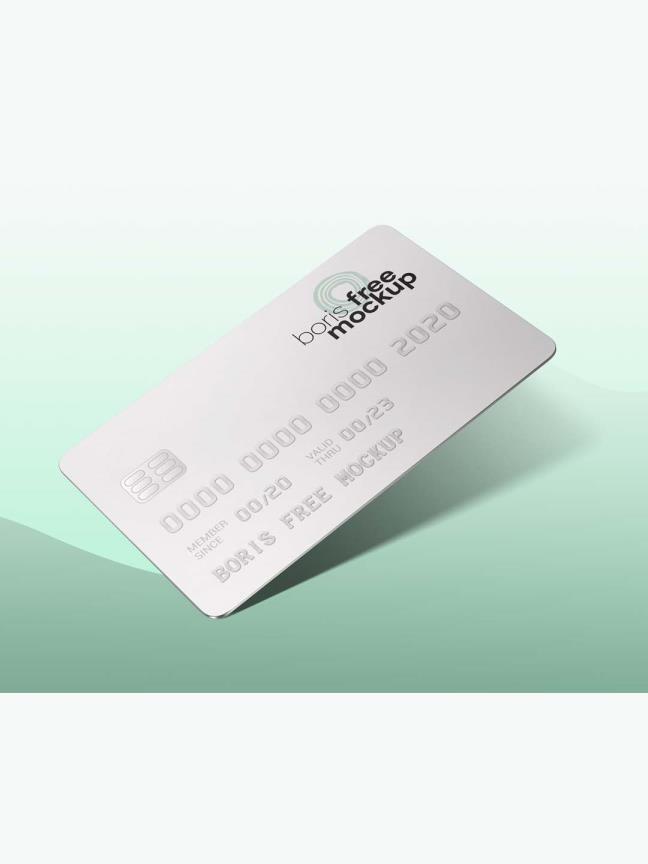 免费的信用卡，银行卡设计PSD源文件分享