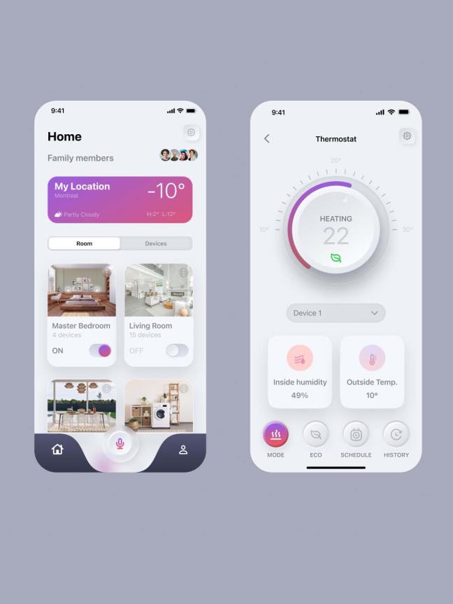高端设计智能家居App 设计figma源文件素材
