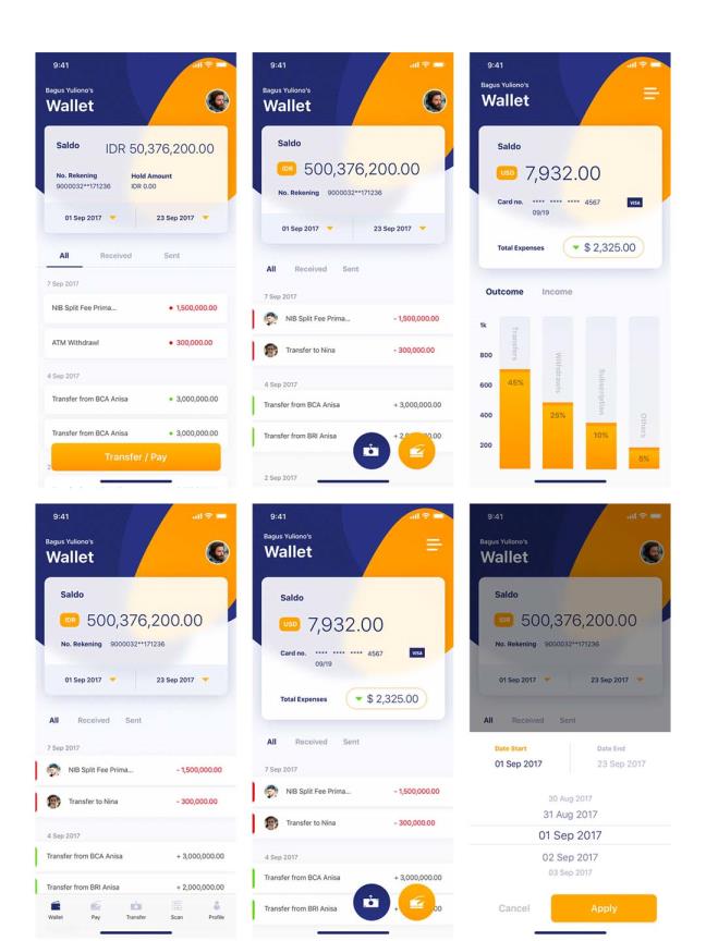 金融类APP整套UI界面sketch源文件下载