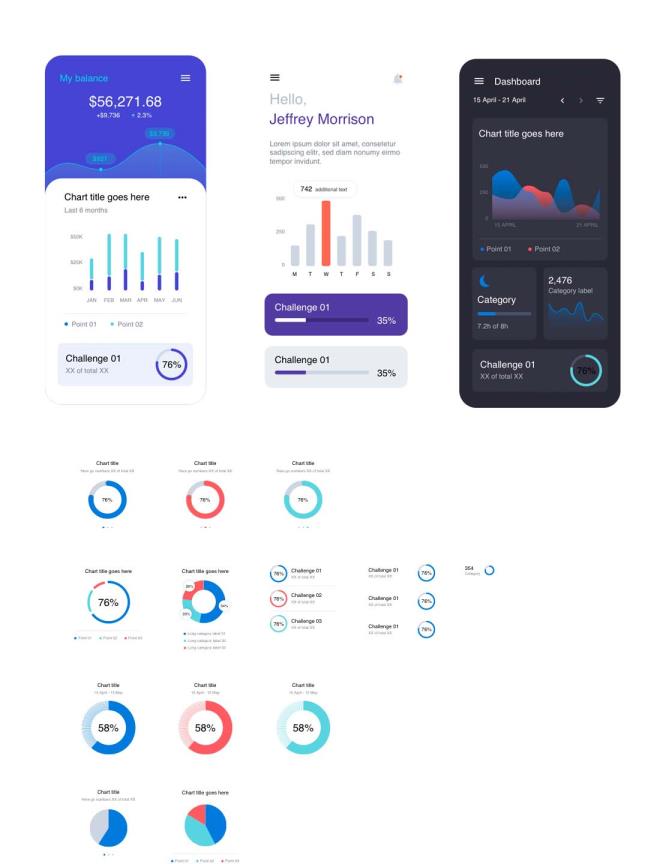 运动组件UI设计sketch,xd,figma源文件免费分享