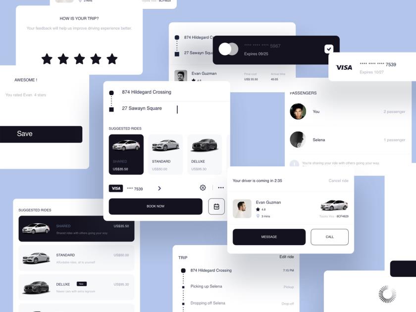 汽车app设计组件sketch源文件分享