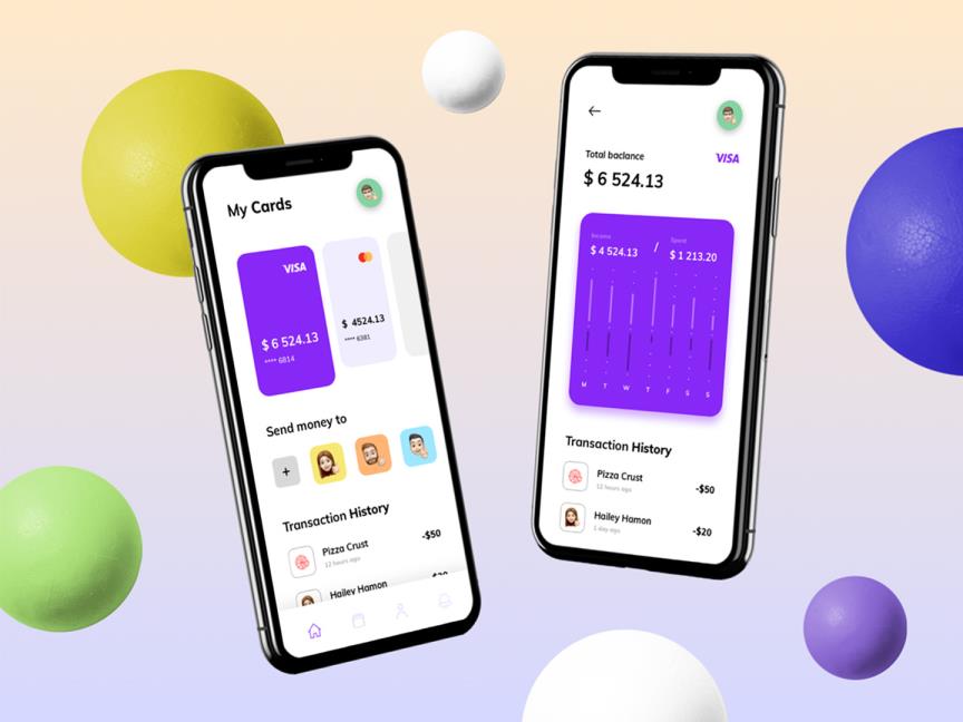 数字钱包APP设计Sketch源文件
