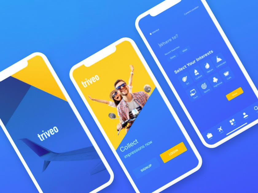 旅游预订App Sketch资源