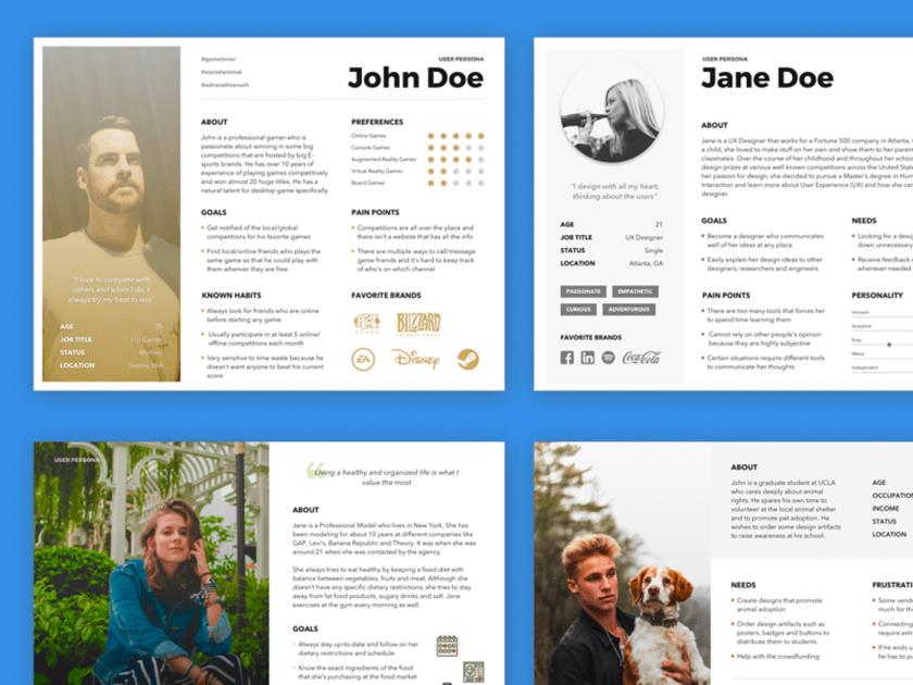 用户角色模板sketch资源