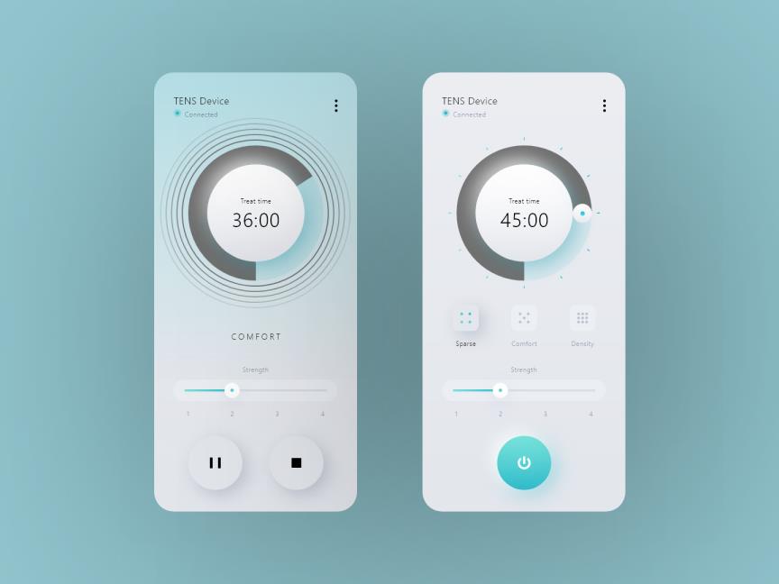 新拟物风智能家居UI界面设计 | 新拟物风UI设计Sketch源文件