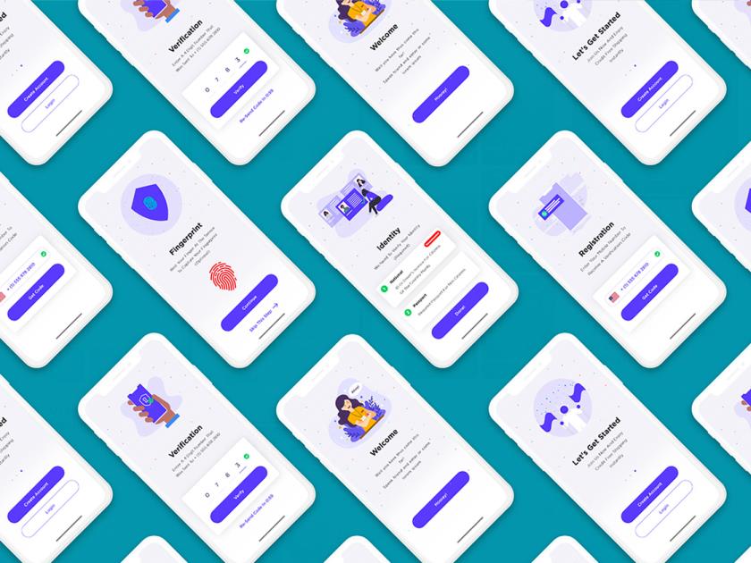 新员工入职培训app xd源文件