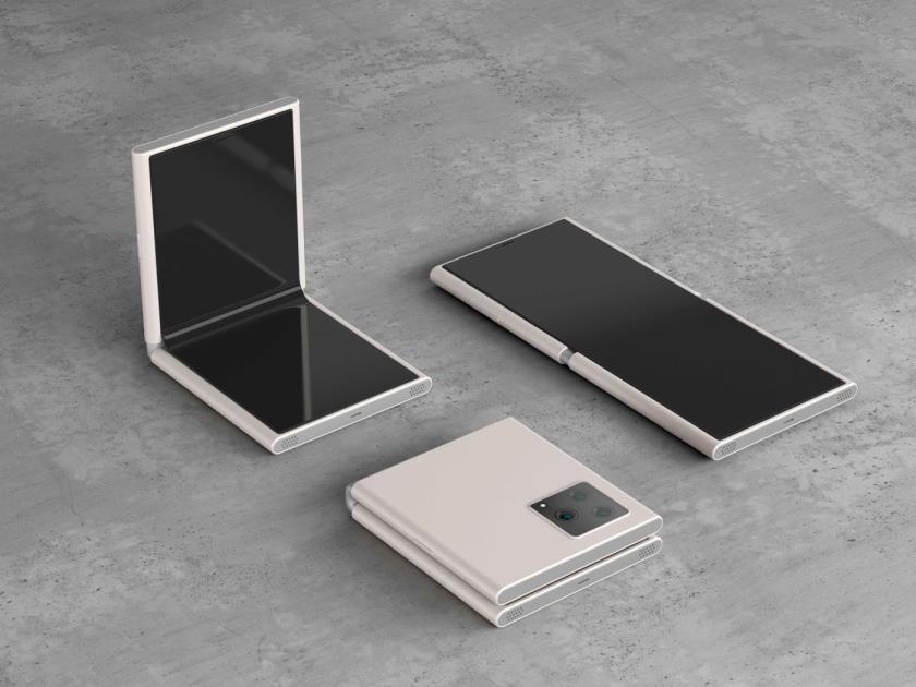 免费折叠屏手机mockup样机模板psd源文件下载