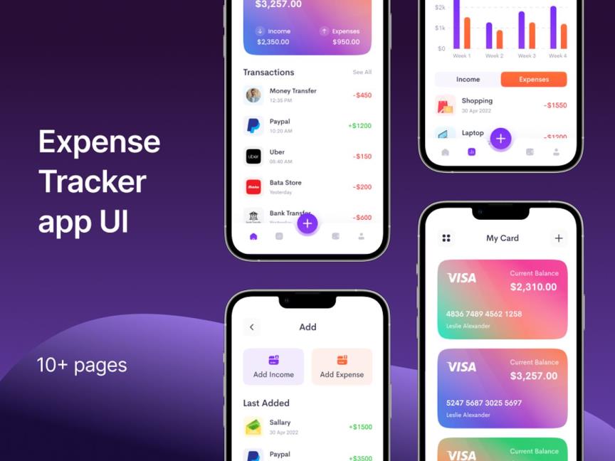 金融理财APP/小程序设计|UI设计Figma源文件