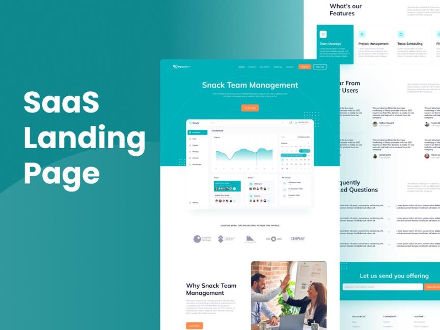 团队管理网页设计 | UI界面设计Figma源文件
