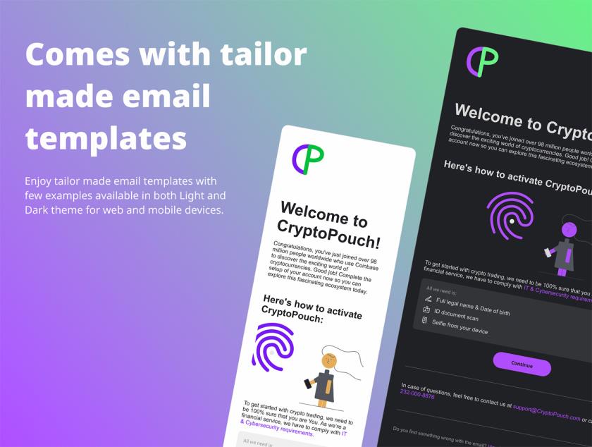 100屏Figma 的加密钱包移动应用程序 UI 套件