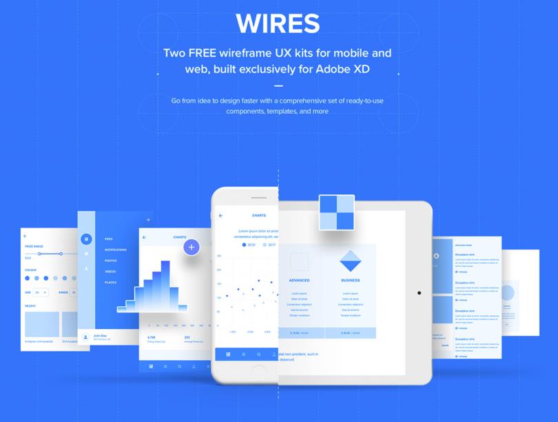 【重磅】170个app、90个Web和240多个组件线框图xd,sketch格式