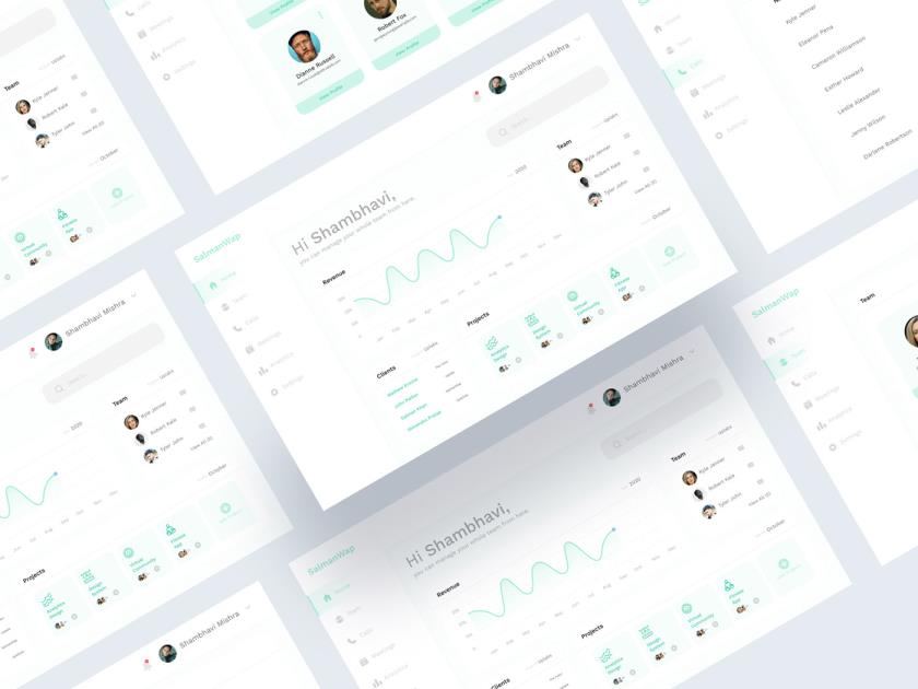 B端后台简约设计，团队管理后台sketch，xd，figma源文件