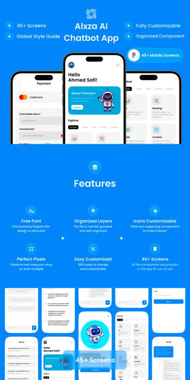 AI人工智能ChatGPT界面设计套件figma源文件