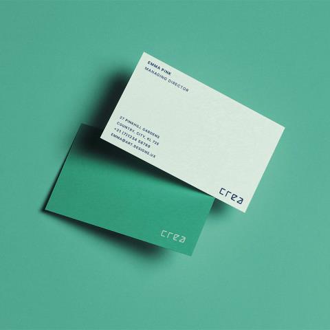 品牌名片样机psd