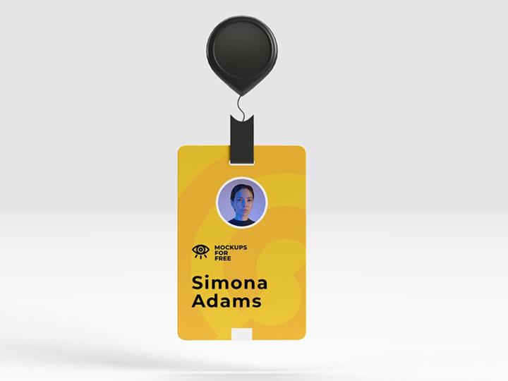 工作证，工牌样机psd格式