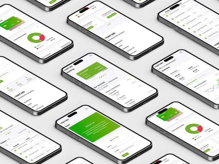 15页响应式财务系统设计UI设计figma源文件