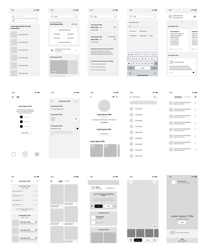 80页app原型图figma源文件