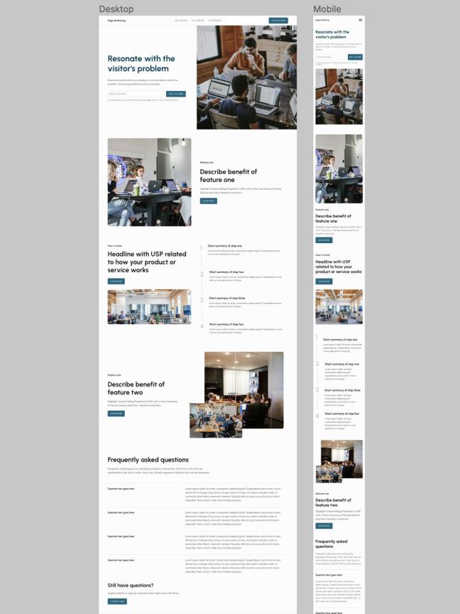 响应式简约企业网站设计源文件分享