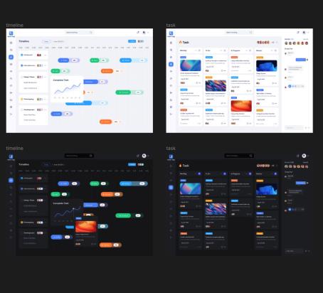 30页B端SaaS企业管理系统UI界面设计模板figma源文件