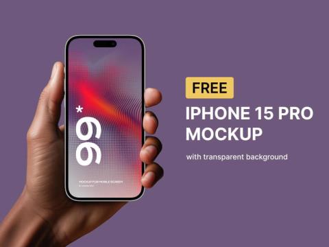 iPhone 15 Pro Figma模型