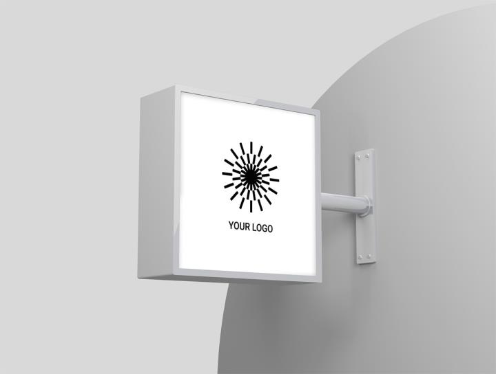 4K Figma logo墙模型