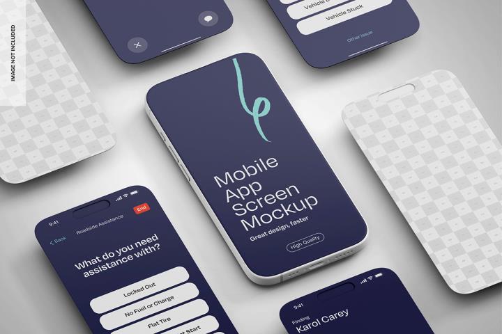 苹果手机样机psd源文件