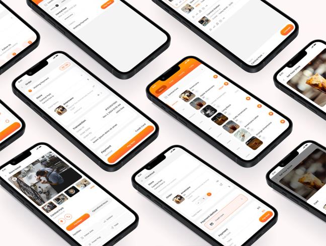 75页咖啡店app UI设计figma源文件
