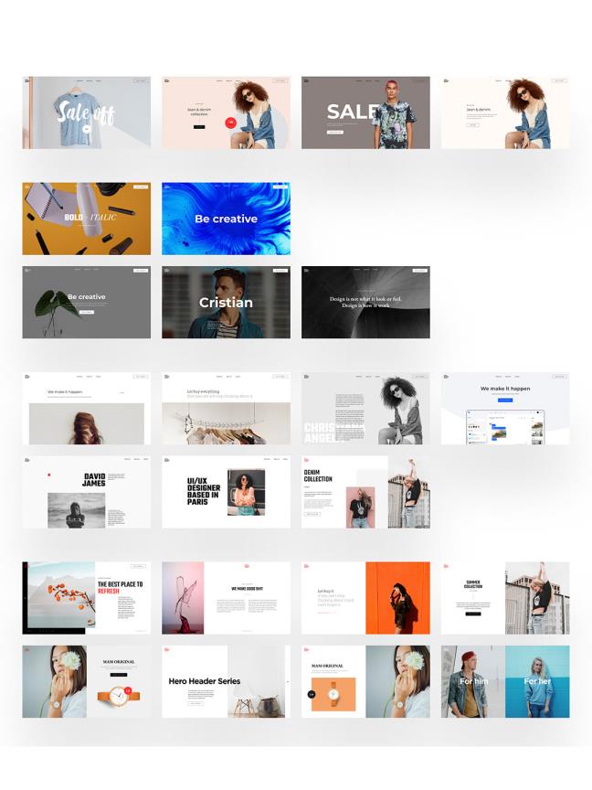 40个适用于您网站的英雄标题，首屏设计figma格式