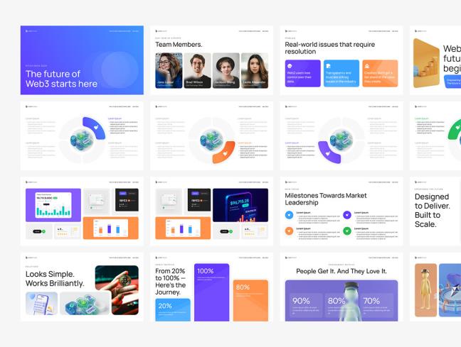20页创业，科技公司演示模板figma,ppt格式