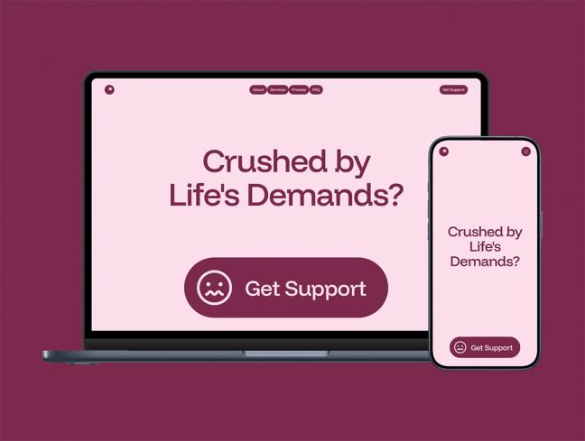 15页响应式心理健康诊所网站设计figma格式