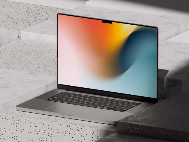动态 Macbook Pro 16 英寸 M2模型AE格式
