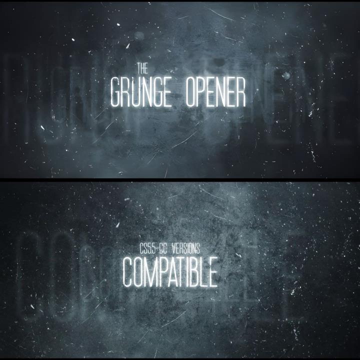 镜头污垢粒子飞屑动画电影预告片标题游戏广告开场白ae模板素材